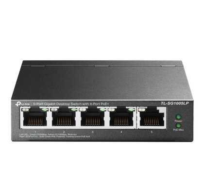 Switch TP-LINK SG1005LP 5x1Gb (4xPoE+) TL-SG1005LP